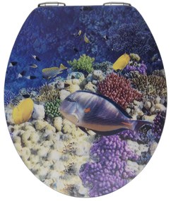 Deska sedesowa FISH, MDF, WENKO