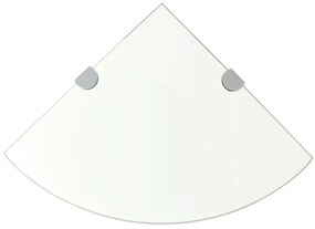 Półka narożna ze szkła hartowanego H6-R29