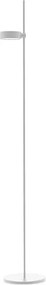 Zafferano SUPER O Biała lampa podłogowa LED, akumulatorowa i ściemnialna - 1 moduł świetlny