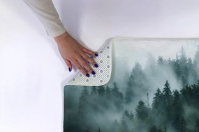 Dywanik do łazienki Dywanik do łazienki Las Mgła