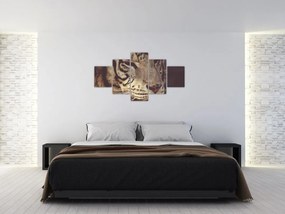 Obraz tygrysa (125x70 cm)