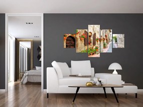 Obraz - Malownicza włoska aleja (125x70 cm)