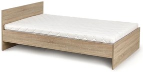 Pojedyncze łóżko dąb sonoma 90x200 W1-A51