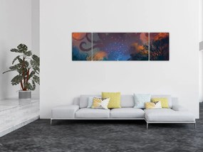 Obraz - Czarujący czarodziej (170x50 cm)