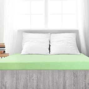 4Home prześcieradło frotte Ideal zielony, 180 x 200 cm, 180 x 200 cm
