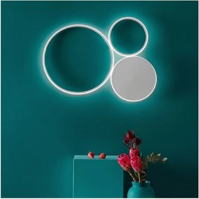 Ondaluce - Kinkiet LED ściemnialny POIS LED/42W/230V srebrny