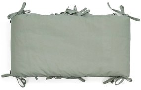 Zielony ochraniacz do łóżeczka z bawełny organicznej 180 cm Laily – Kave Home