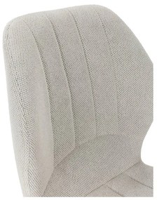 Jasnoszare krzesła zestaw 4 szt. Milu – Marckeric