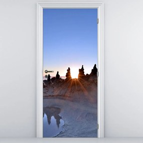 Fototapeta na drzwi - Piaskowa sceneria (95x205cm)