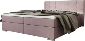 BEDANTE Łóżko kontynentalne ZILANO1 160x200 Cosmic 14 Różowy