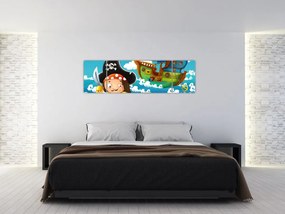 Obraz - Skarb piratów (170x50 cm)