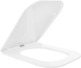Mexen deska wolnoopadająca slim, duroplast, biała połysk - 39060100