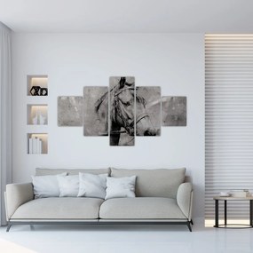 Obraz - Portret konia (125x70 cm)