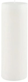 Biała świeczka Ego Dekor Cylinder Pure, 60 h