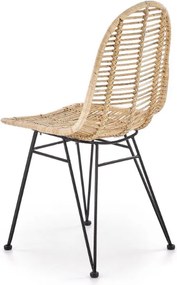 Krzesło do jadalni z rattanu naturalnego K337