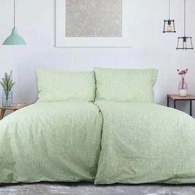 B.E.S. Petrovice Pościel z kory Top Class Green flowers, 140 x 200 cm, 70 x 90 cm