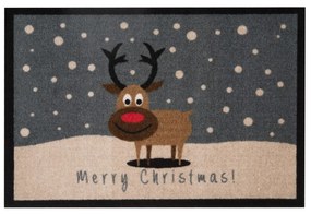 Wycieraczka Hanse Home Merry Christmas Reindeer, 40x60 cm