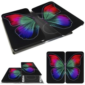 Szklane płyty ochronne BUTTERFLY BY NIGHT - 2 sztuki, WENKO