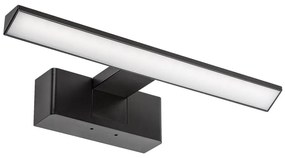 Rabalux 75024 - LED oświetlenie łazienkowe do lustra LORIC, LED/6W/230V, IP44, 30 cm, czarne