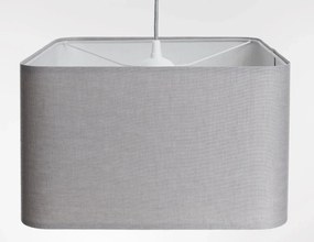 Lampa wisząca KWADRO LEN 009-40w20 szara BPS KONCEPT