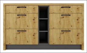 Wyspa kuchenna dąb artisan K5-S48