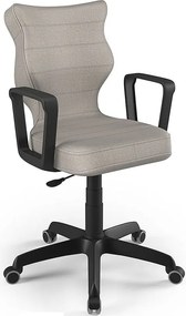 Ergonomiczne krzesło do biurka Norm Black rozmiar 6 (159-188 cm)