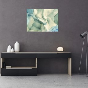 Obraz - Atramentowa abstracja (70x50 cm)