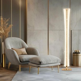 Lampa Stojąca Podłogowa LED LHJ073-F Złota