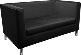 Sofa Monaco : Kolor nogi - Chrom, Kolor tkaniny - VELVET - MG19, Typ tkaniny - Velvet, Wysokość nogi - 15 cm