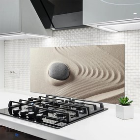 Szkło do Kuchni na Ścianę Tekstura Naturalnego Piaskowca