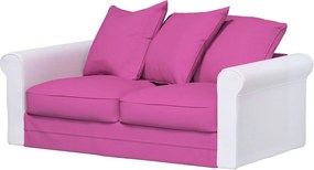 Pokrowiec na sekcję 2-osobową Grönlid, nierozkładaną kolor różowy tkanina strukturalna