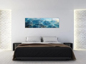 Obraz - Widok z kosmosu (170x50 cm)