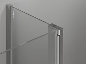Mexen Mist Duo kabina prysznicowa uchylna 115 x 70 cm, transparent, chrom - 8A4-115-070-01-00