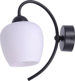 Czarno-biały klasyczny kinkiet ścienny - 4X A568 P0-S16