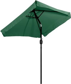Parasol ogrodowy składany UM019 z regulacją kąta nachylenia, zielony