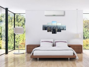 Obraz - Manhattan za dnia (125x70 cm)