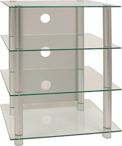 Stojak na meble Hifi Alu Glass Phono Blados