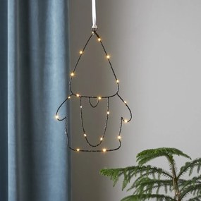 Loftowa dekoracja w kształcie św. Mikołaja