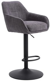 Szare hokery zestaw 2 szt. (wysokość siedziska 69 cm) Avola – Unique Furniture