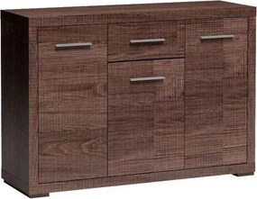 Komoda SALERNO 127,5 cm do Salonu Sypialni Brązowy