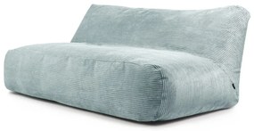 Miętowy sztruksowy worek do siedzenia Sofa Tube 190 – SLOWDOWN