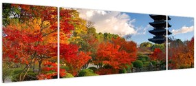 Obraz - Tō-ji (170x50 cm)