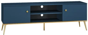 Szafka RTV BLU 160 granatowa ML MEBLE