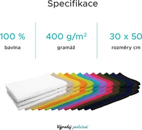 Ręcznik Classic mały beżowy 30x50 cm, 100% bawełna