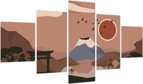 Obraz - Japonia N⁰1 (125x70 cm)