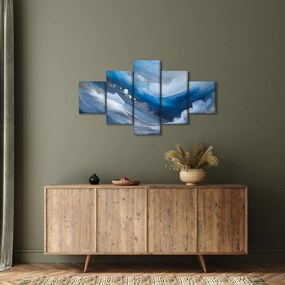 Obraz - Abstrakcja oceanu (125x70 cm)