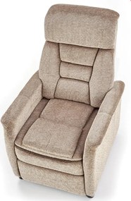 Rozkładany fotel wypoczynkowy z tkaniny Jordan