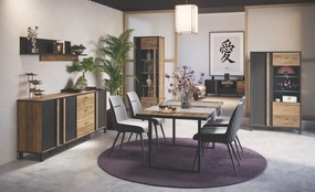 Wąska witryna w stylu industrialnym Hayato 711