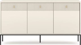Komoda Aurea 154 cm – stylowa komoda z ryflowanymi frontami, nowoczesny design