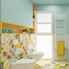 Miska WC wisząca bezkołnierzowa biała DECOS White MINI biała z deską wolnoopadającą Slim